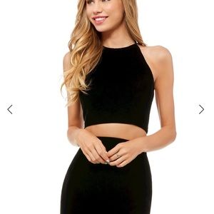 Sherri Hill black cocktail size 0